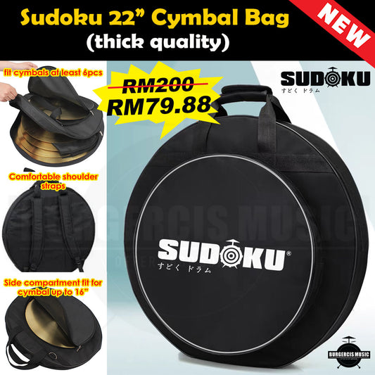 Sudoku 20” to 21” & 22” to 23” Drum Cymbal Bag