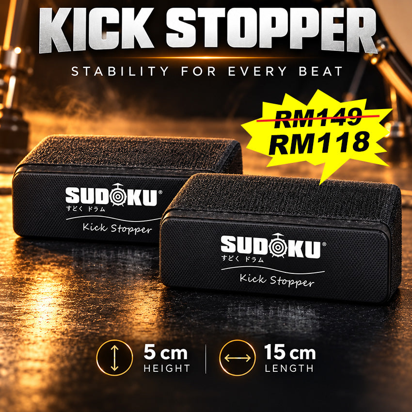 Sudoku Kickblock Bass Drum Stopper Double Pedal Stopper