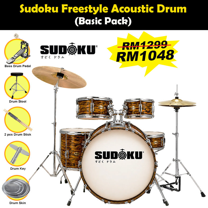Sudoku Acoustic Drum Freedom Drum Gen2