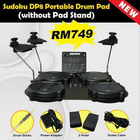 Sudoku Leo Electronic Electric Portable Digital Drum tabletop drum pad (DP8/DP9)