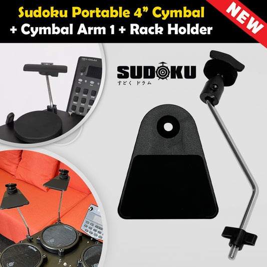 Sudoku Leo Cymbal for Electronic Electric Portable Digital Drum tabletop drum pad