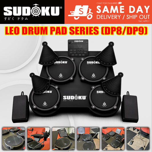 Sudoku Leo Electronic Electric Portable Digital Drum tabletop drum pad (DP8/DP9)