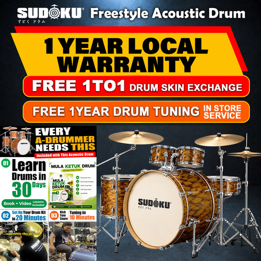 Sudoku Acoustic Drum Freestyle