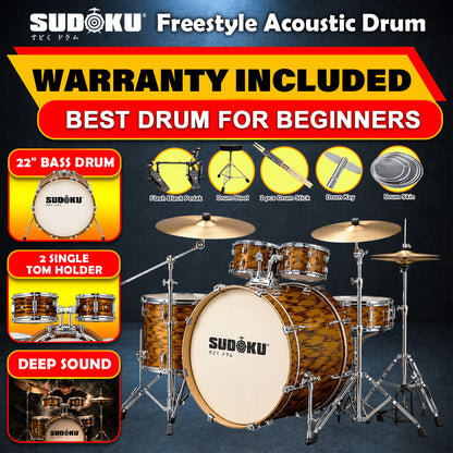 Sudoku Acoustic Drum Freestyle