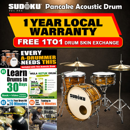 Sudoku Acoustic Drum Busking Pancake