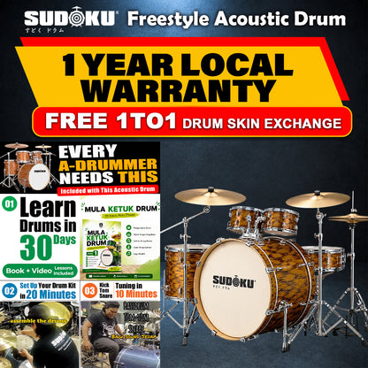 Sudoku Acoustic Drum Freestyle