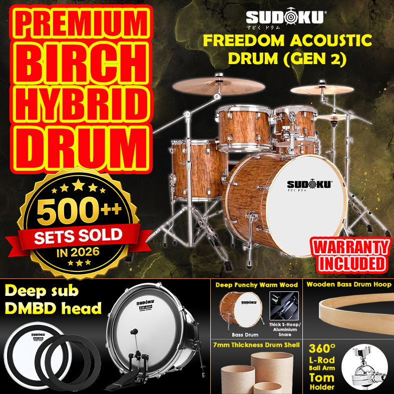 Sudoku Acoustic Drum Freedom Drum Gen2