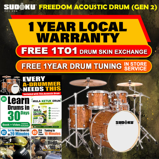 Sudoku Acoustic Drum Freedom Drum Gen2