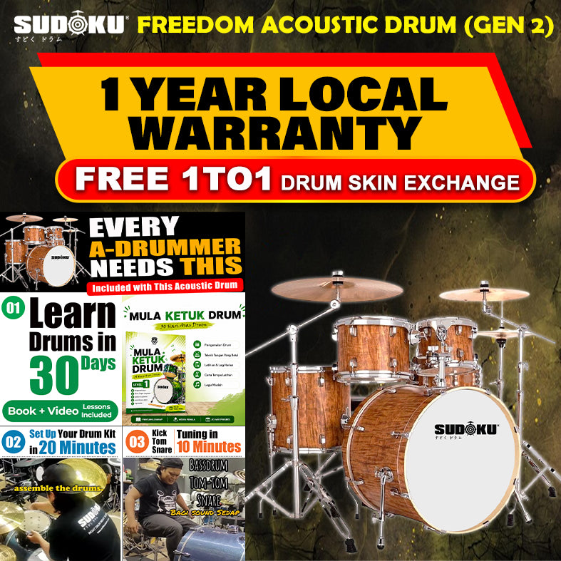 Sudoku Acoustic Drum Freedom Drum Gen2
