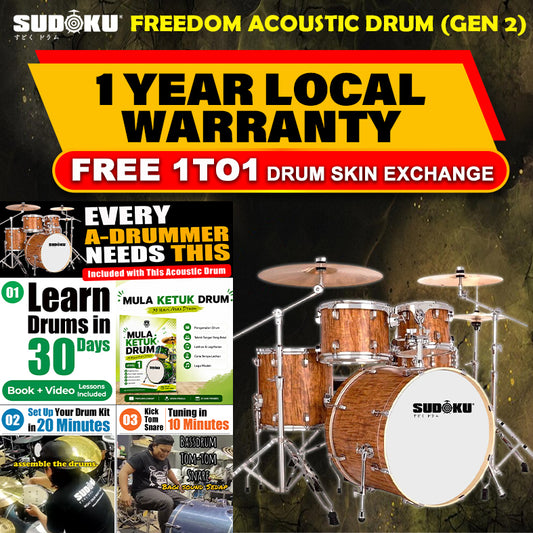Sudoku Acoustic Drum Freedom Drum Gen2
