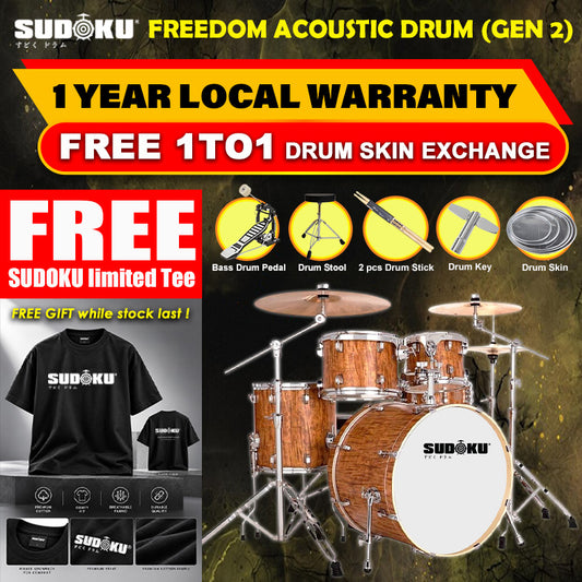 Sudoku Acoustic Drum Freedom Drum Gen2