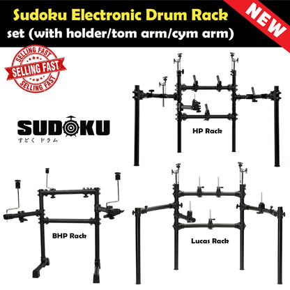Sudoku Drum Rack Flame for acoustic & electronic digital electric drum