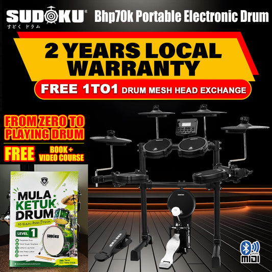 Sudoku BHP70 Electronic Drum (full mesh & Bluetooth)