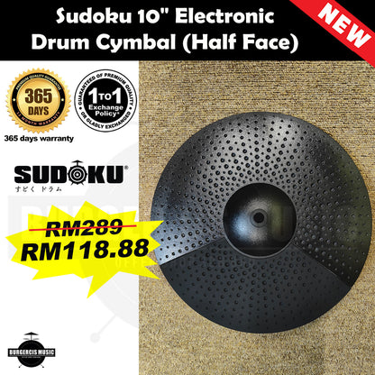 Sudoku Drum 10" Electronic Electric Digital Cymbal Set
