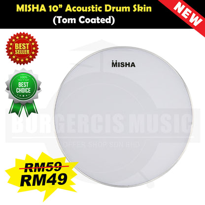 MISHA Acoustic Drum Skin Head (Remo factory)