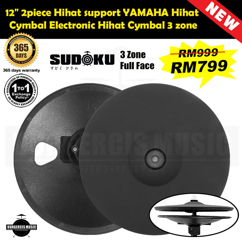 support yamaha cymbal electronic cymbal 3 zone