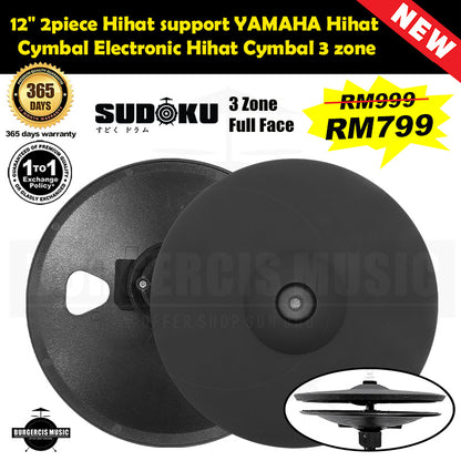 support yamaha cymbal electronic cymbal 3 zone