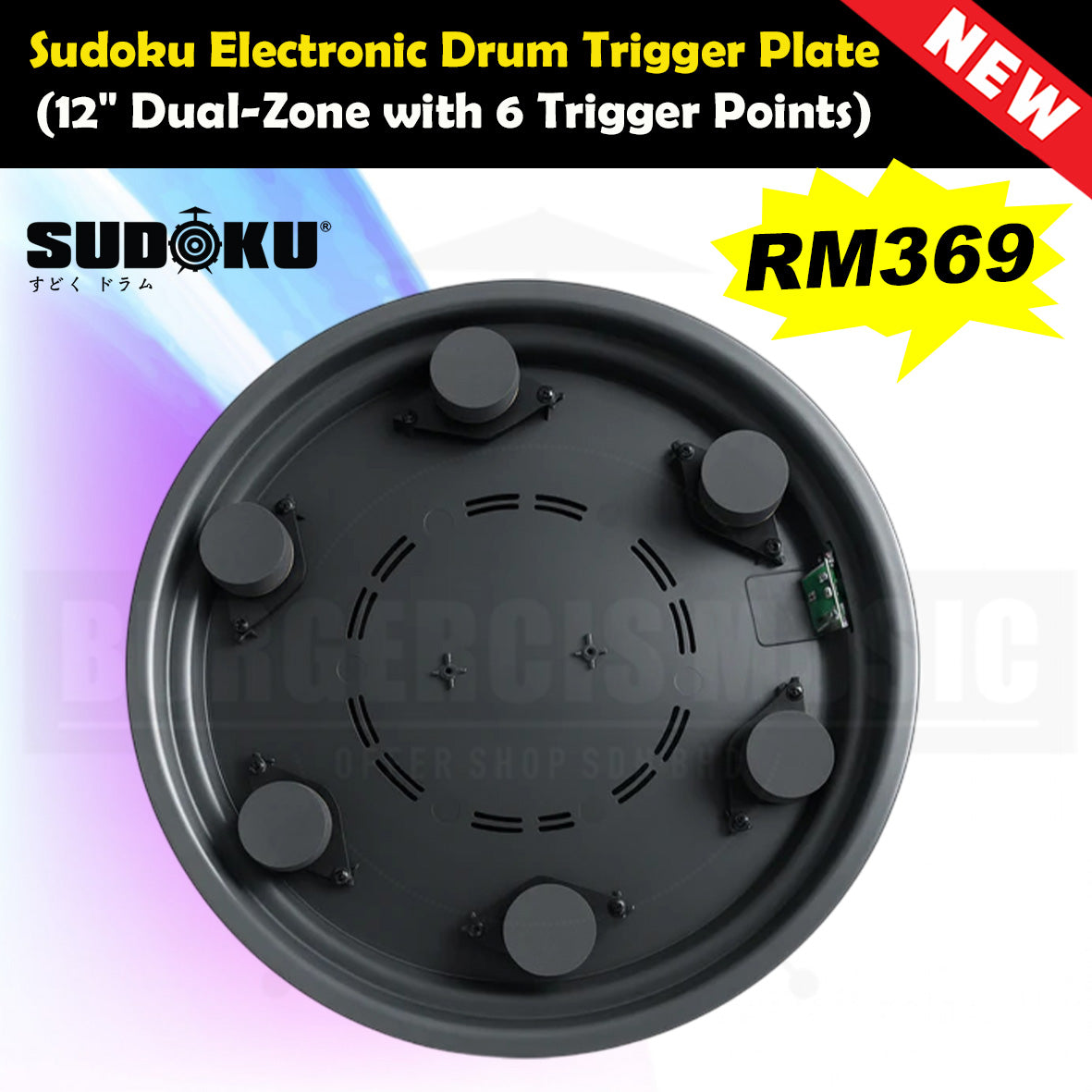 Sudoku Electronic Drum Trigger Plate