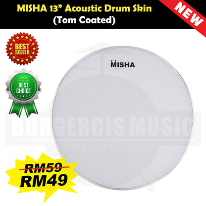 MISHA Acoustic Drum Skin Head (Remo factory)