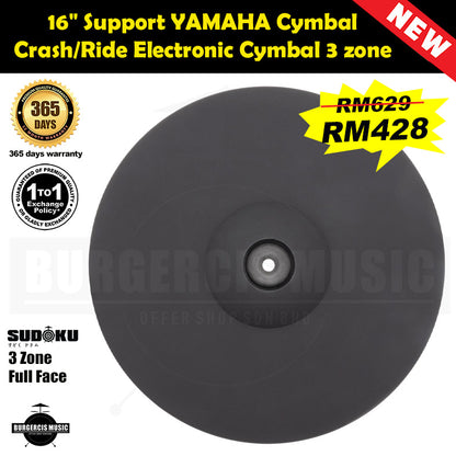 support yamaha cymbal electronic cymbal 3 zone