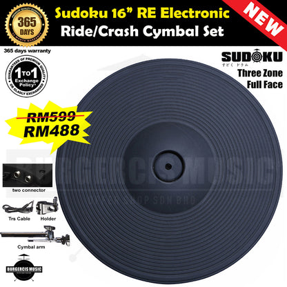 Sudoku RE Electronic Drum Cymbals (Choke & Real Feel)