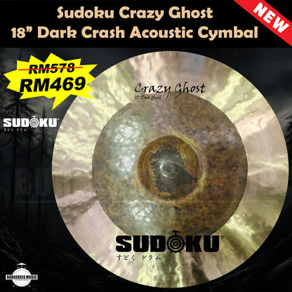 Sudoku Crazy Ghost B20 cymbal (acoustic drum cymbal)