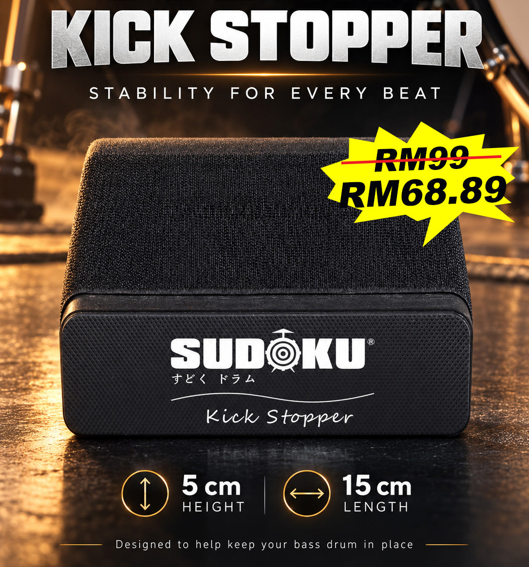 Sudoku Kickblock Bass Drum Stopper Double Pedal Stopper