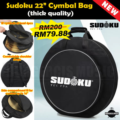 Sudoku 20” to 21” & 22” to 23” Drum Cymbal Bag