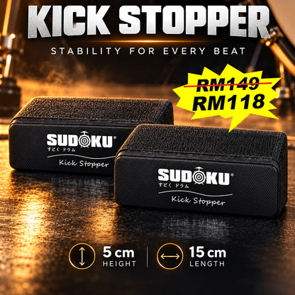 Sudoku Kickblock Bass Drum Stopper Double Pedal Stopper
