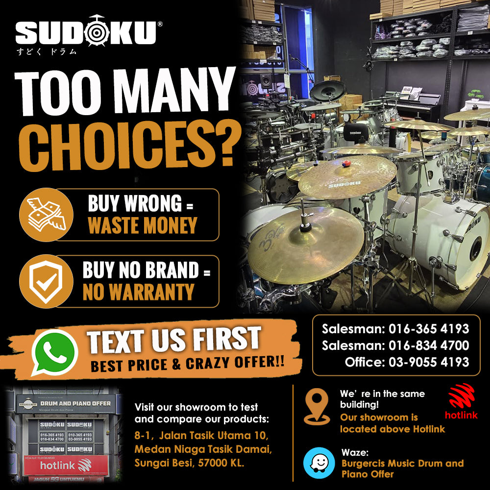 Sudoku BHP70 Electronic Drum (full mesh & Bluetooth)