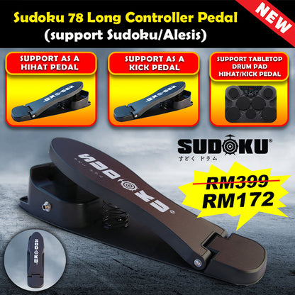 Sudoku Electronic electric Drum Hihat Roller Hihat Controller Pedal 2 piece hihat