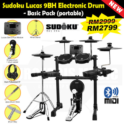Sudoku Home Practice Gen3 Mesh Black Electronic drum