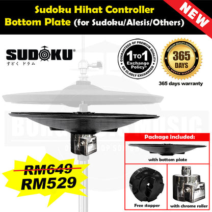 Sudoku Electronic electric Drum Hihat Roller Hihat Controller Pedal 2 piece hihat