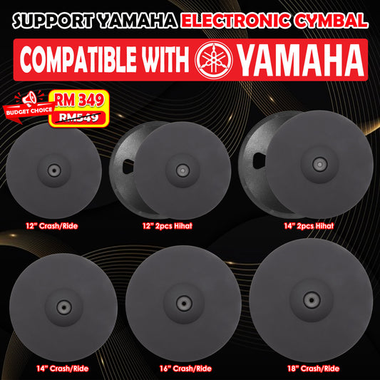 support yamaha cymbal electronic cymbal 3 zone
