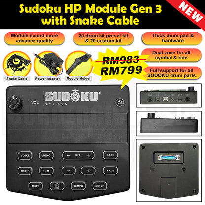 Sudoku Electronic Drum sound Module (Lucas/Lexus)