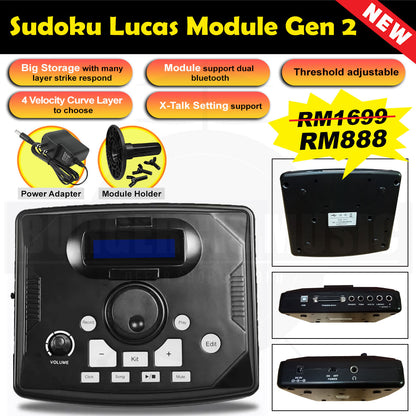 Sudoku Electronic Drum sound Module (Lucas/Lexus)
