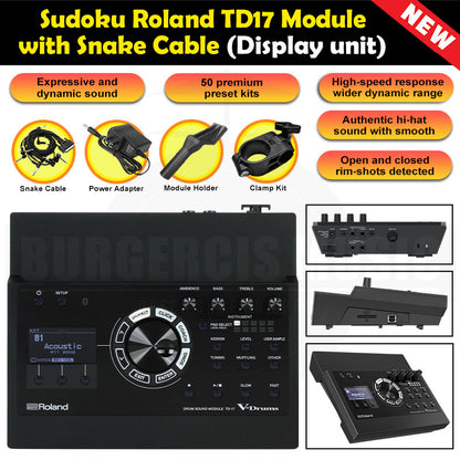 Sudoku A2E convert acoustic drum to electronic drum (A2E,AtoE,Drum trigger)
