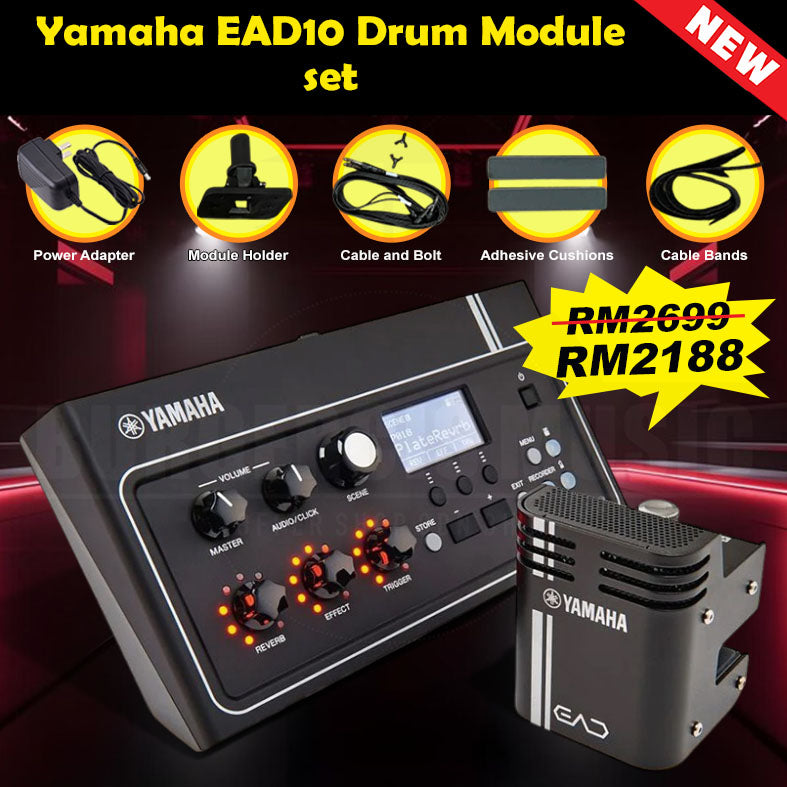 Yamaha EAD10 Drum Module with Mic & Trigger Pickup