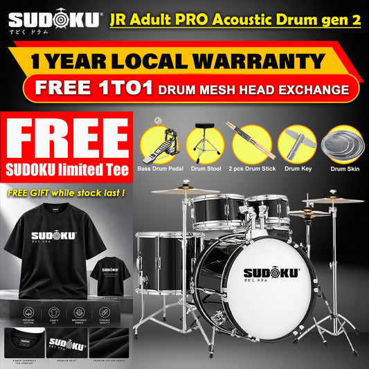 (Gen 2) Sudoku Acoustic Drum JR Adult PRO