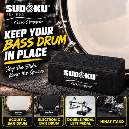 Sudoku Kickblock Bass Drum Stopper Double Pedal Stopper
