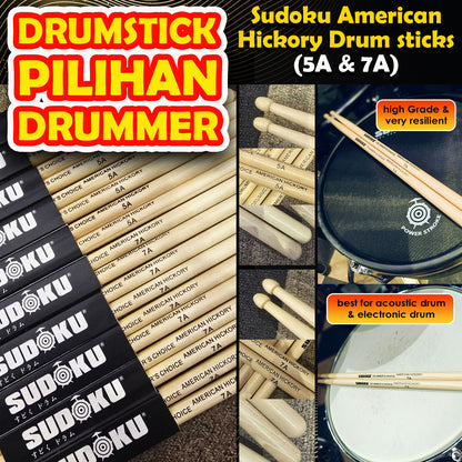 Sudoku American Hickory Drum Stick 7A 5A
