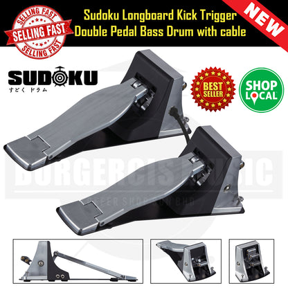 Sudoku longboard Kick Trigger Pedal electronic electric digital bass drum