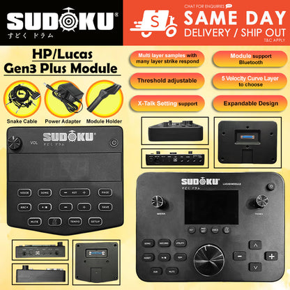 Sudoku Electronic Drum sound Module (Lucas/Lexus)