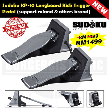 Sudoku longboard Kick Trigger Pedal electronic electric digital bass drum