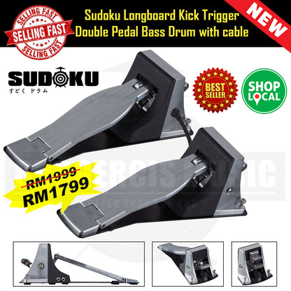 Sudoku longboard Kick Trigger Pedal electronic electric digital bass drum