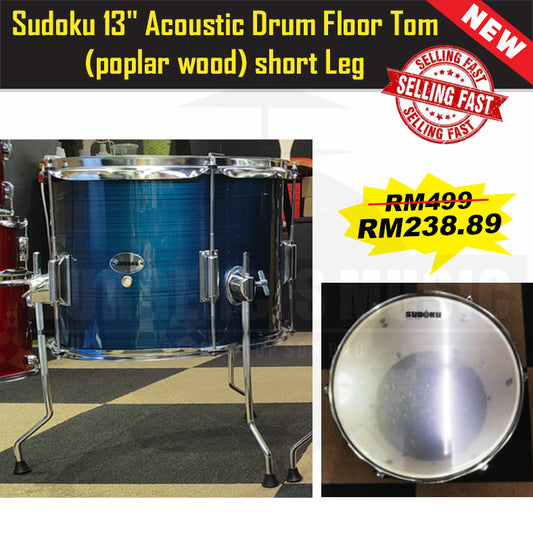 Sudoku Freedom 13" 14" 16" Drum Floor Tom  (Inbox us for color)