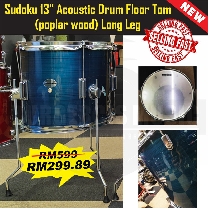 Sudoku Freedom 13" 14" 16" Drum Floor Tom  (Inbox us for color)