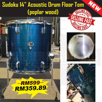 Sudoku Freedom 13" 14" 16" Drum Floor Tom  (Inbox us for color)