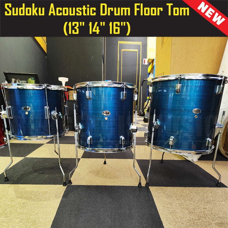 Sudoku Freedom 13" 14" 16" Drum Floor Tom  (Inbox us for color)