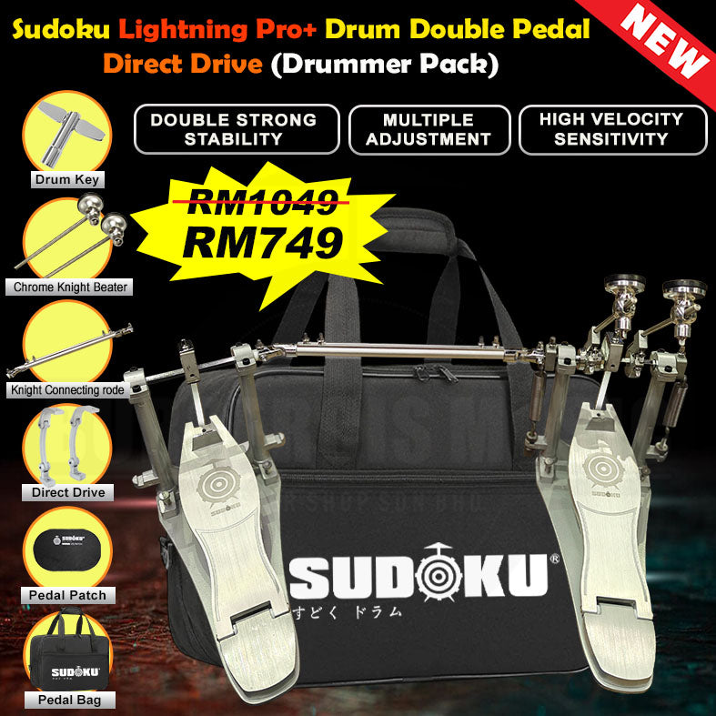 Sudoku Lightning Pro / Sudoku Lightning Pro Twin Double Pedal (Direct Drive / Double Chain)